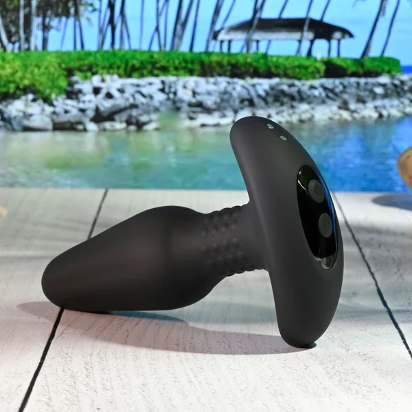 Gender X TEAMWORK - Black USB Rechargeable Rimming Butt Plug & Vibrating Cock Ring — image 4 of 8
