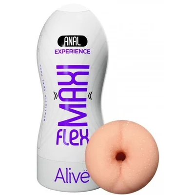 alive flex anal anus shaped masturbator
