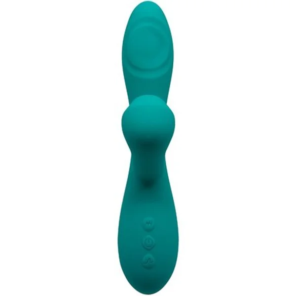 Alive Caribbean Shine - Multifunction Vibrator - G Spot Teal — image 3 of 4