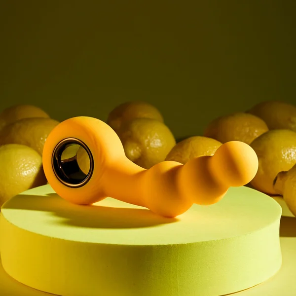 Gender X BUMBLE - Yellow 14.9 cm USB Rechargeable Butt Plug — image 4 of 9
