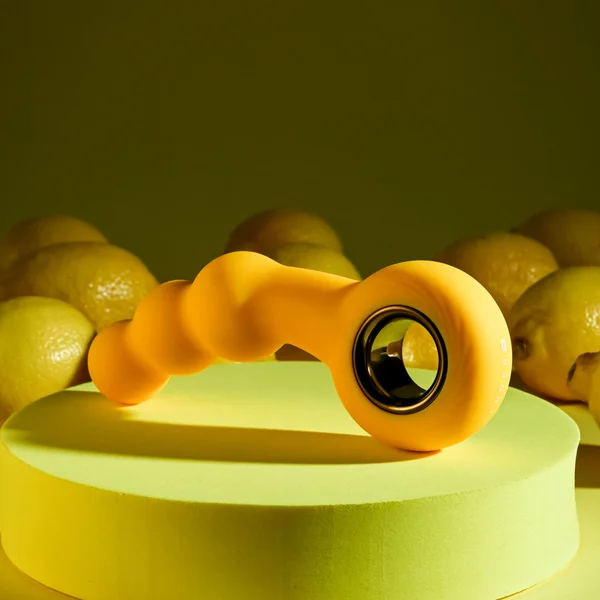 Gender X BUMBLE - Yellow 14.9 cm USB Rechargeable Butt Plug — image 6 of 9