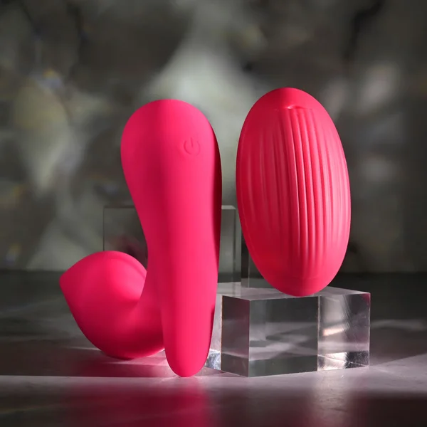 Gender X ALL ABOUT THE BASS - Pink USB Rechargeable Wearable Vibrator with Wireless Remote — image 3 of 7