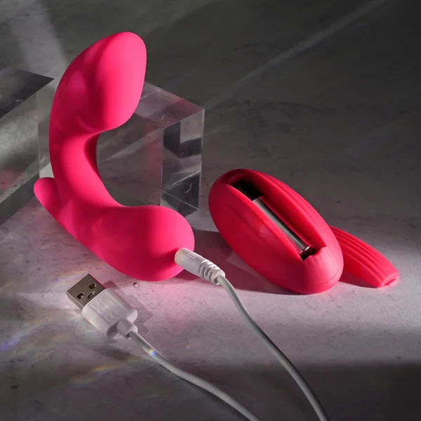 Gender X ALL ABOUT THE BASS - Pink USB Rechargeable Wearable Vibrator with Wireless Remote — image 7 of 7