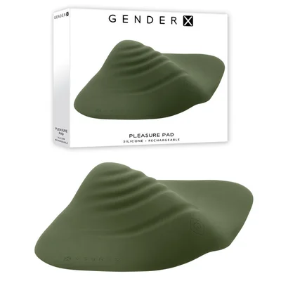 gender x pleasure pad green usb rechargeable grinding pad
