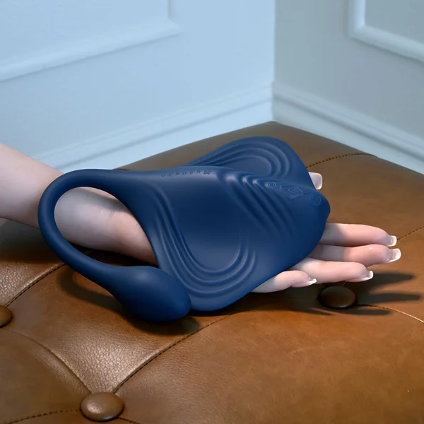 Gender X DAILY GRIND - Blue USB Rechargeable Grinding Pad with Anal Plug — image 2 of 9