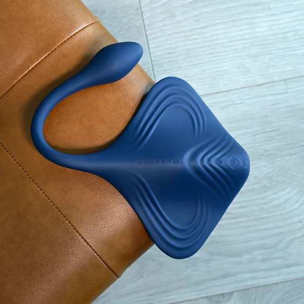 Gender X DAILY GRIND - Blue USB Rechargeable Grinding Pad with Anal Plug — image 3 of 9