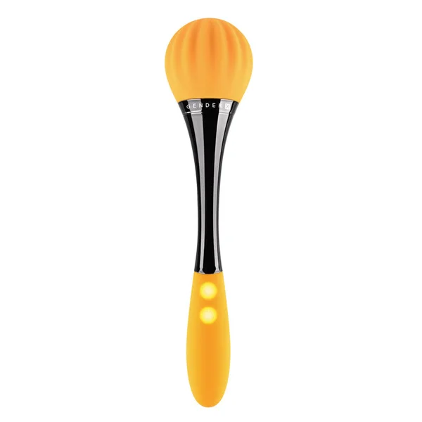 Gender X SUNFLOWER - Yellow 20 cm USB Rechargeable Massage Wand — image 7 of 9
