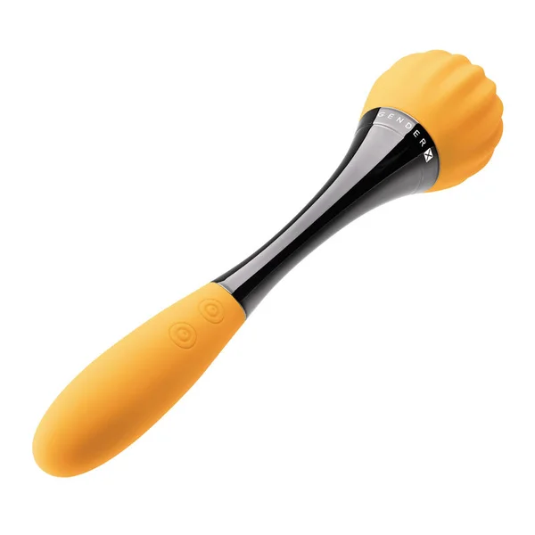 Gender X SUNFLOWER - Yellow 20 cm USB Rechargeable Massage Wand — image 8 of 9