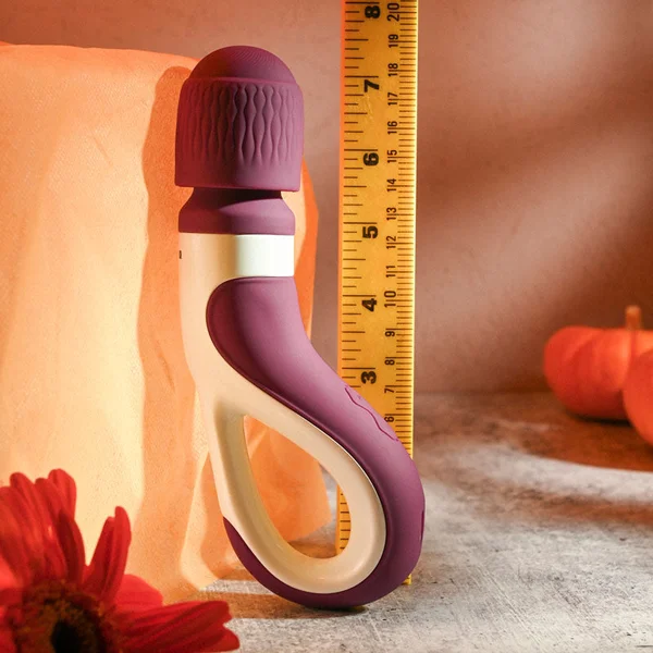Gender X HANDLE IT - Purple/White USB Rechargeable Massager Wand — image 5 of 9