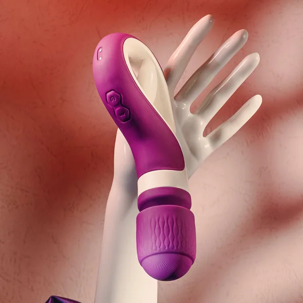 Gender X HANDLE IT - Purple/White USB Rechargeable Massager Wand — image 4 of 9