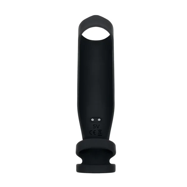 Gender X ROCKETEER - Black USB Rechargeable Vibrating Penis Sleeve — image 8 of 9