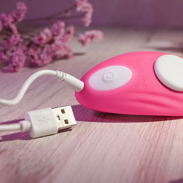 Gender X UNDER THE RADAR - Pink USB Rechargeable Panty Vibe — image 6 of 9