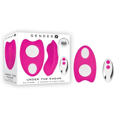 gender x under the radar pink usb rechargeable panty vibe