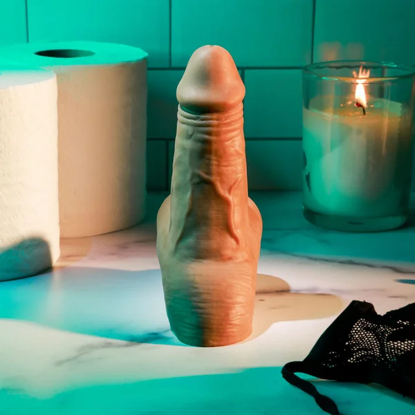 Gender X STAND TO PEE - Dark - Brown Realistic Stand-To-Pee Funnel — image 4 of 9