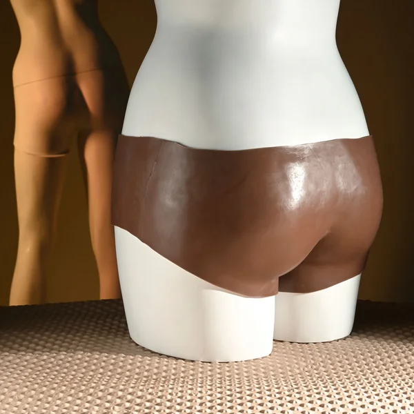 Gender X UNDERGARMENTS - BRIEFS - Dark - Brown Wearable Vagina Briefs — image 4 of 9