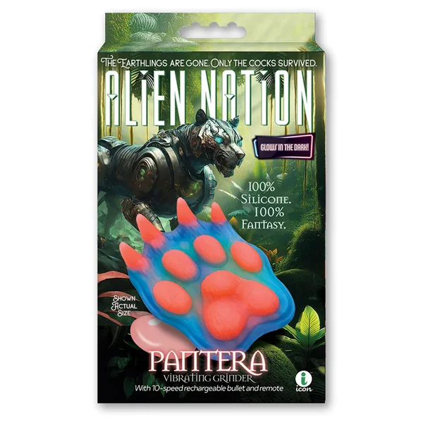 Alien Nation - Pantera - Coloured USB Rechargeable Vibrating Fantasy Grinder Pad with Remote — image 4 of 4