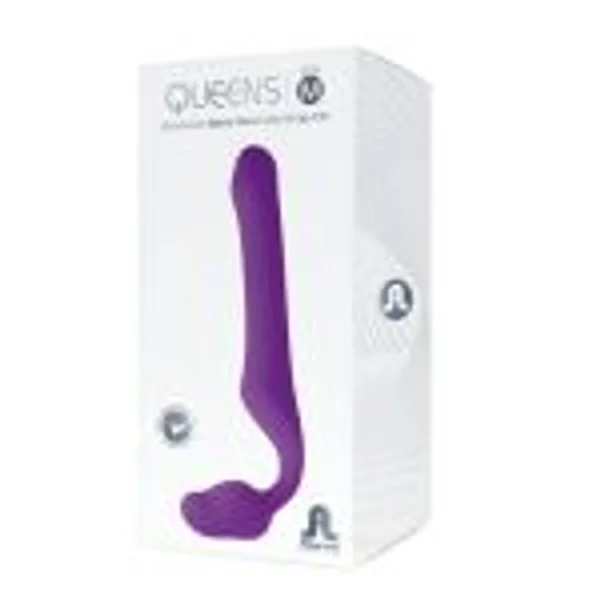 Adrien Lastic Queens Strapless Strapon Purple Medium — image 5 of 6