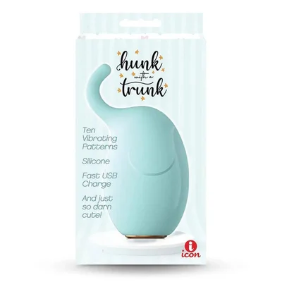 buzzy buddy hunk with a trunk aqua aqua usb rechargeable stimulator