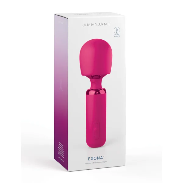 JimmyJane Exona - Pink 18.3 cm USB Rechargeable Massage Wand — image 7 of 7