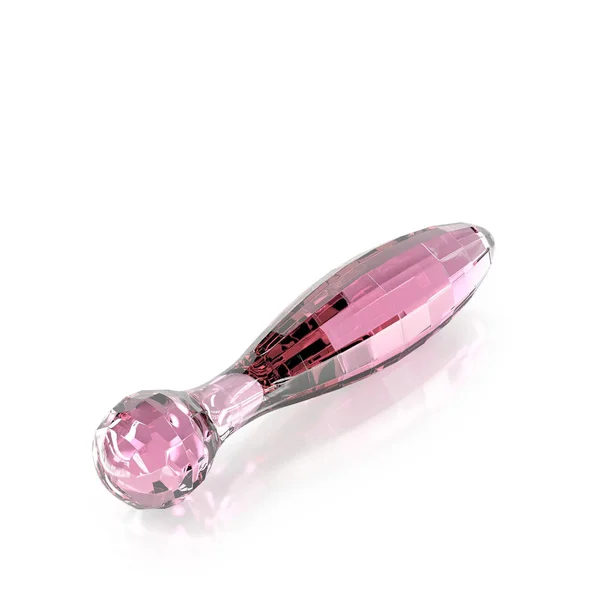 JimmyJane Dillenia Vetro - Pink Glass 16.3 cm Dildo — image 2 of 6
