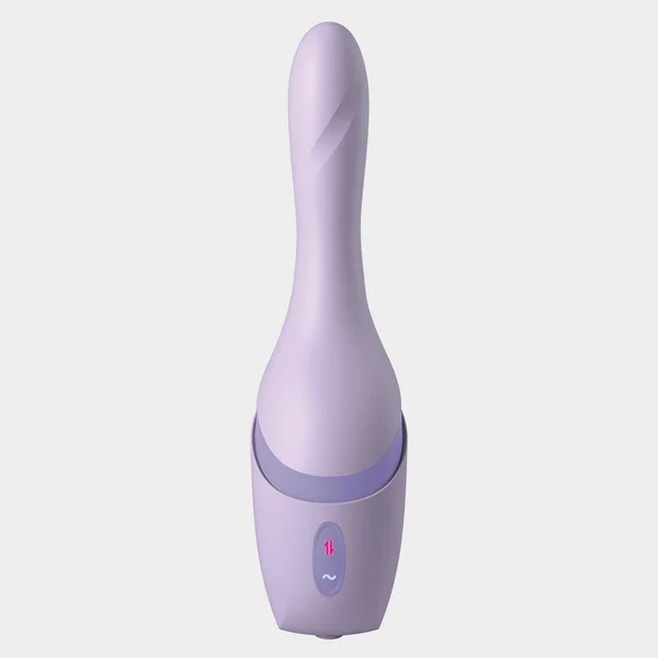 JimmyJane Hello Bang - Purple 27 cm USB Rechargeable Warming & Thrusting Vibrator — image 9 of 9