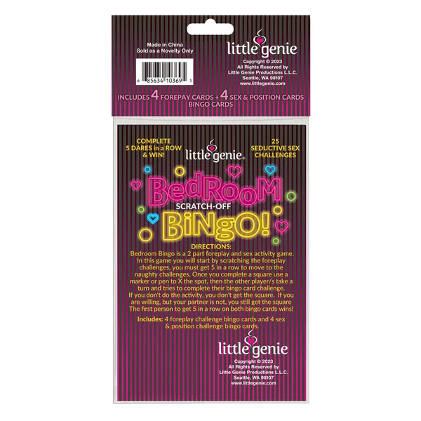 Bedroom Bingo - Foreplay Scratcher Card — image 4 of 4