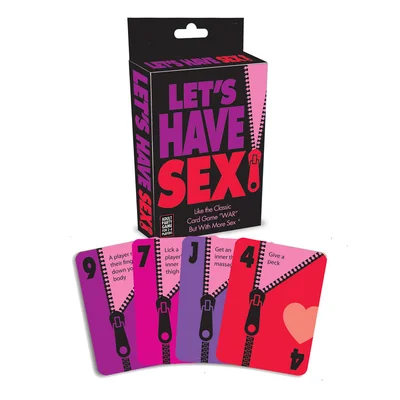 lets have sex naughty card game