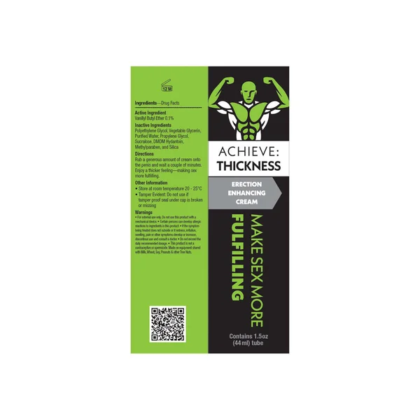 Achieve: Thickness - Erection Enhancing Cream for Men - 44 ml — image 6 of 6