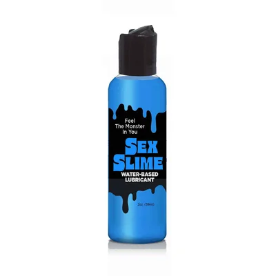 sex slime blue blue water based lubricant 60 ml bottle