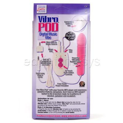Vibro pod digital music vibe