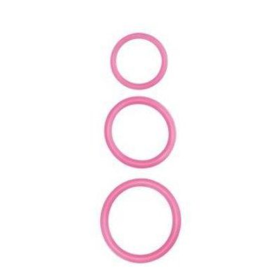 Pure Silicone 3 Ring Set