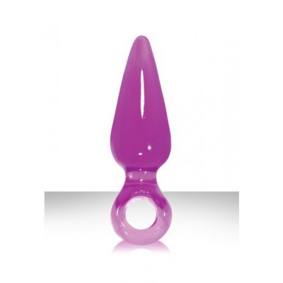 Jolie Pleasures Medium Butt Plug Plum
