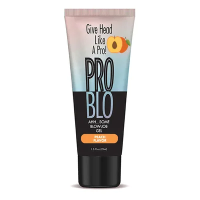 problo oral pleasure gel peach flavoured blowjob gel 29 ml tube