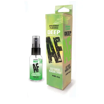 deep af mint mint flavoured deep throat spray 29 ml