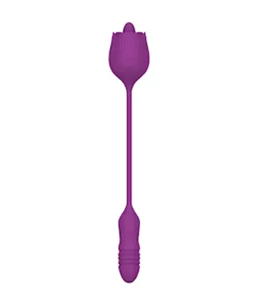 Amore Thrusting Rose Vibrator — image 3 of 7