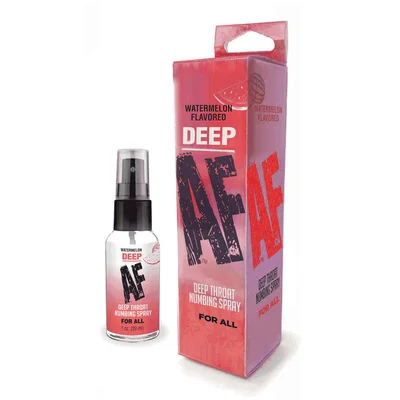 deep af watermelon watermelon flavoured deep throat spray 29 ml