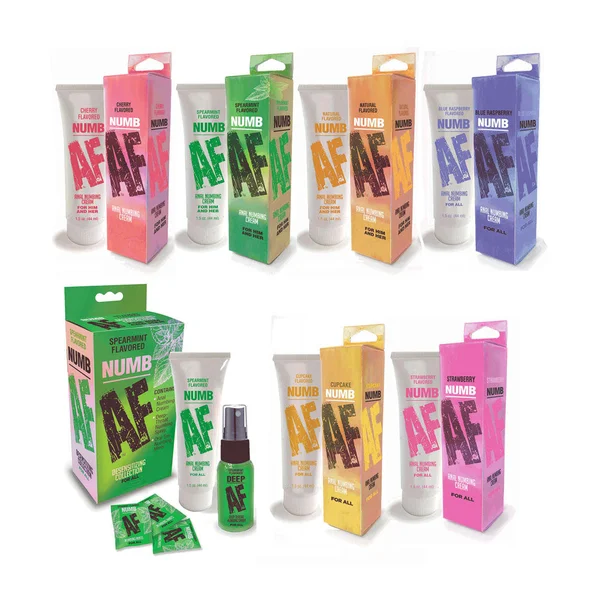 Numb AF - Strawberry - Strawberry Flavoured Anal Numbing Cream - 44 ml Tube — image 2 of 2