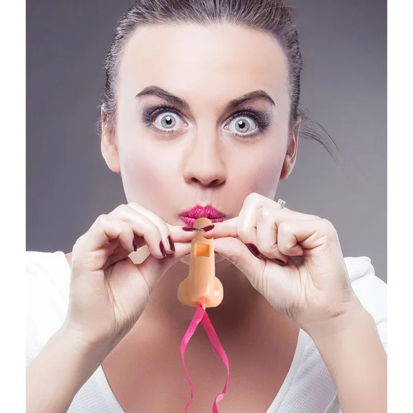 Super Fun Penis Party Whistles - Hens Party Novelties - 8 Pack — image 3 of 3