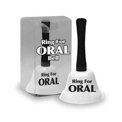 ring for oral bell white novelty bell