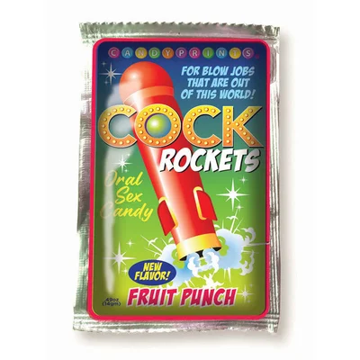cock rockets fruit punch fruit punch flavoured oral sex candy 15 grams
