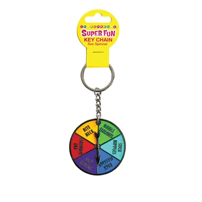 super fun key chain sex spinner naughty spinner novelty keychain