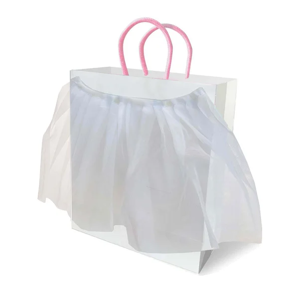 Bride Veil Gift Bag - Bridal Gift Bag with Veil — image 3 of 4