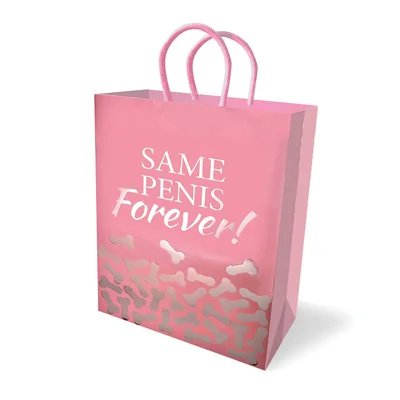 same penis forever gift bag novelty gift bag