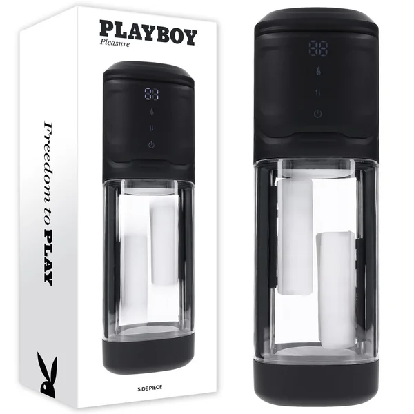 Playboy Pleasure SIDE PIECE - USB Rechargeable Warming Auto Stroker — image 10 of 18