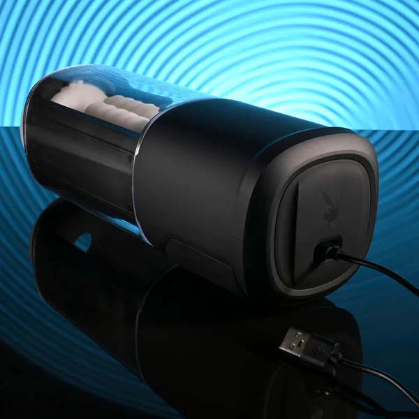 Playboy Pleasure SIDE PIECE - USB Rechargeable Warming Auto Stroker — image 18 of 18