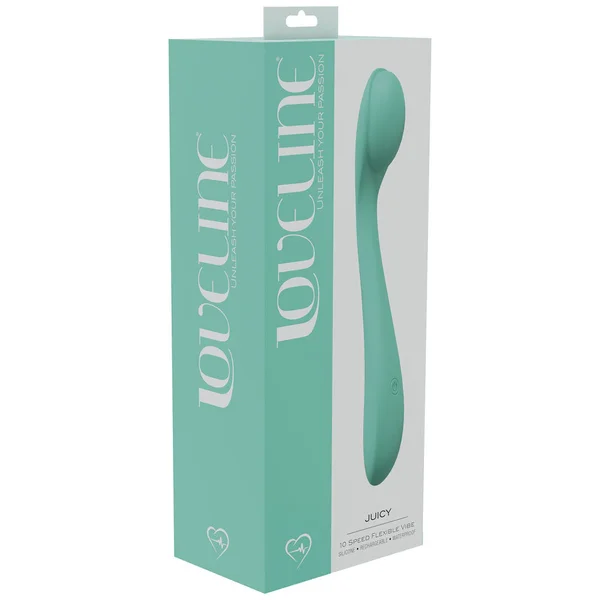 LOVELINE Juicy - Green - 21.5 cm USB Rechargeable Vibrator — image 5 of 5