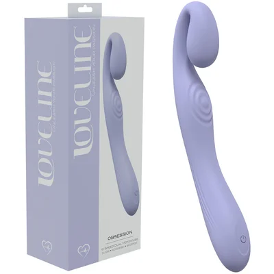loveline obsession lavender lavender 184 cm usb rechargeable vibrator