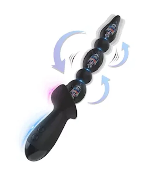 Amore Fender Beaded Anal Vibrator — image 3 of 4