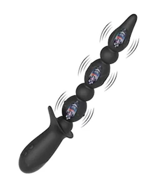 Amore Fender Beaded Anal Vibrator — image 2 of 4