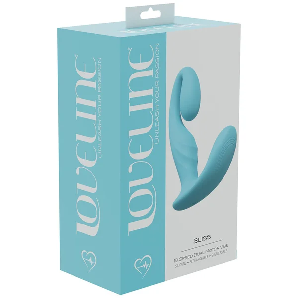 LOVELINE Bliss - Blue - Blue 11.5 cm USB Rechargeable Vibrator — image 4 of 4